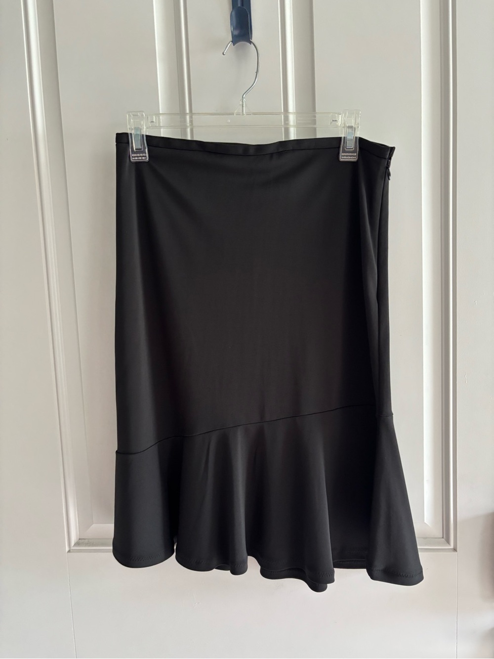 Ann Taylor Black Flounce Skirt